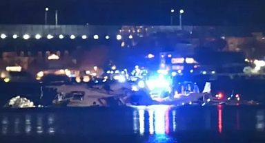 ABD'de uçakla helikopter çarpıştı!