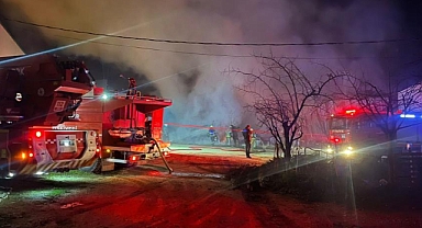 Ses sistemi üzerine faaliyet gösteren fabrika küle döndü