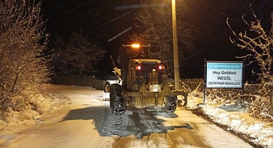 Büyükşehir karla mücadeleye hazır