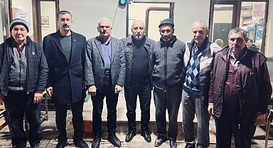 Eski Başkan Davut Aydın ziyaretlerine devam ediyor