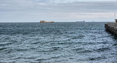 Marmara'da deniz ulaşımına Poyraz engeli