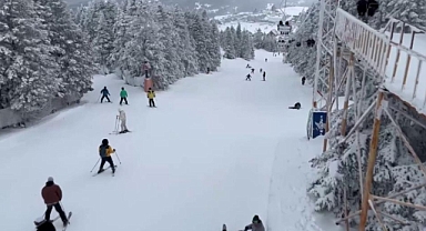 Uludağ'da tatilci yoğunluğu devam ediyor