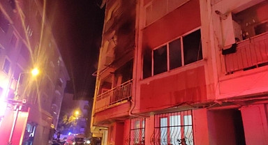 Bursa'da gece yarısı yangın paniği