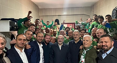 Bursa protokolünü buluşturan fotoğraf