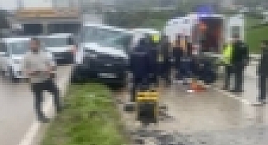 Yağmurda faciadan dönüldü...