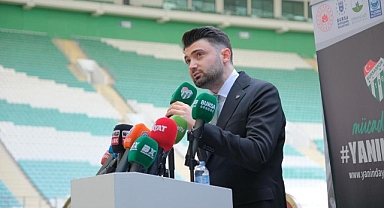 Bursaspor Başkanı Enes Çelik: 