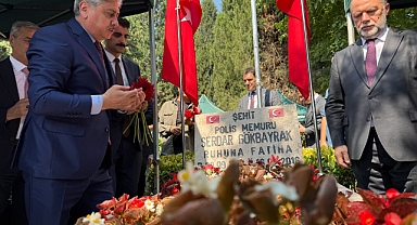 15 Temmuz şehidi, 9'uncu yıl dönümünde mezarı başında anıldı