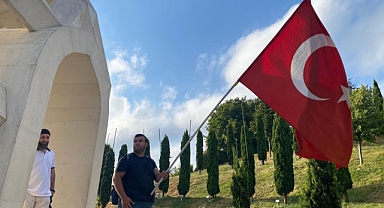 15 Temmuz Şehitler Anıtı'na sabahın erken saatlerinde ziyaret