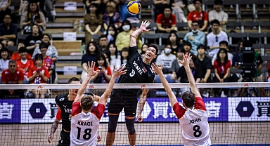 A Milli Erkek Voleybol Takımı, Almanya'yı 3-1 mağlup etti