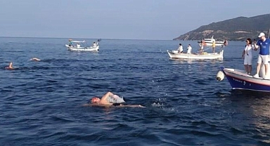 Açık Deniz Yüzme Maratonu Mudanya'da neticelendi