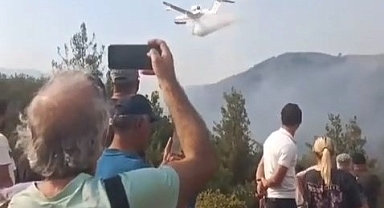 Alev savaşçısı pilotların gözünden Bursa yangınlarına acil müdahale