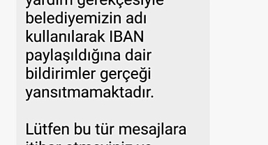 Bursa Büyükşehir Belediyesi'nden Dolandırıcılık Uyarısı: Sahte IBAN Paylaşımlarına Dikkat!
