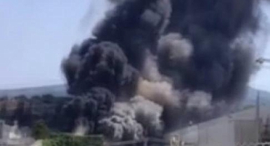 Bursa'da Organize Sanayi Bölgesi'nde yangın