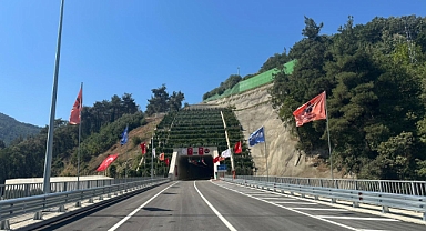 Bursa-Orhaneli Doğancı Tüneli Açıldı