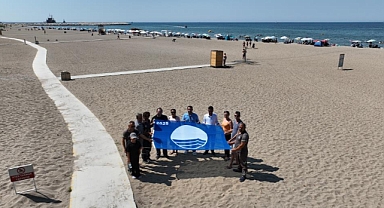 Bursa sahillerinde ‘Mavi Bayrak’ dalgalanıyor