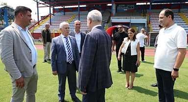 Büyükşehir, Mustafakemalpaşa İlçe Stadı'nı sil baştan yeniledi