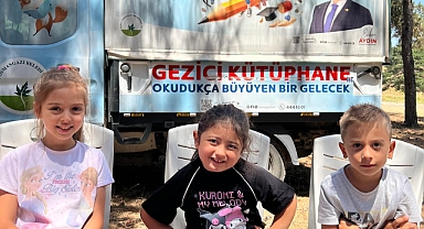 Gezici Kütüphane çocukları masallar ile buluşturdu