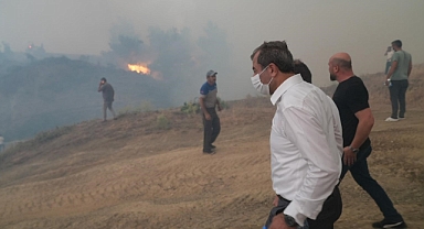 Gürsu Belediye Başkanı Mustafa Işık göz yaşlarını tutamadı