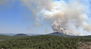 Harmancık’ta alevler yeniden yükseldi