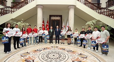 LGS şampiyonları ödüllendirildi