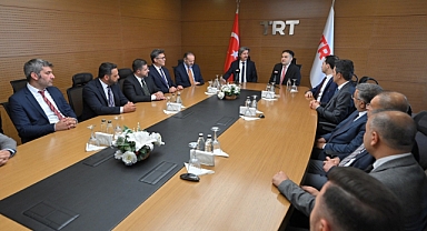 Rektör Yılmaz, TRT Yönetim Kurulu Başkanlığı görevine başladı