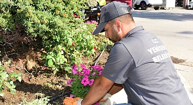 Yenişehir'in kalbi çiçek açtı