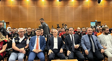 Bozbey'den AKOM ve gönüllü Ekiplere Teşekkür Belgesi