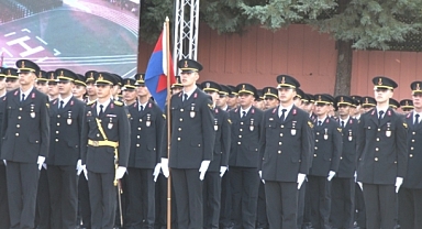 Bursa Işıklar Jandarma Astsubay MYO'da 781 astsubay mezun oldu