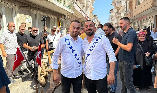 Bursa İznik düğün geleneği: Damat öküz arabasını çekti