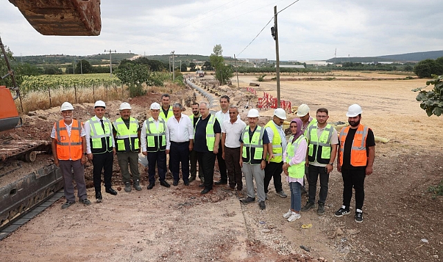 Çınarcık Barajı'nın suyu 1 Eylül'de Bursa'yla buluşuyor
