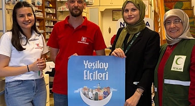 Eczaneler Yeşilay elçisi oldu