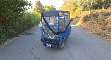 Elektrikli moped üzerinde ölü bulundu