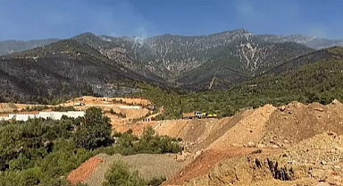 Hatay'da Orman Yangınlarına Müdahale Sürüyor