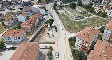 İnegöl'de atıl vaziyetteki boş alan otoparka dönüşüyor