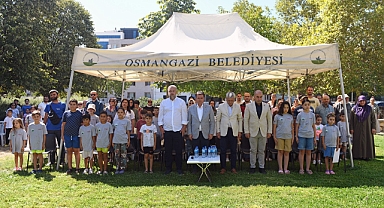 Osmangazi'de 8 bin 24 çocuk yüzme keyfi yaşadı