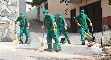 Osmangazi’de her gün 270 kilometreyi bulan alan temizliği 