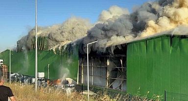 Teksüt fabrikası yangını soruşturmasında 1 kişi tutuklandı