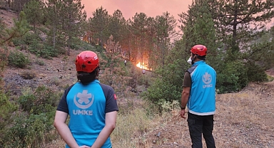 Yangınla mücadelenin gizli kahramanları süreci anlattı