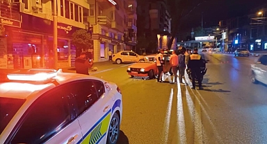 Bursa'da Drift Kazası: Otomobil ile Motosiklet Çarpıştı