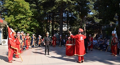 Bursa'da Hastanede Mehter Takımı Konseri