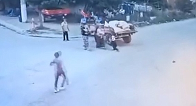 Bursa'da Traktörün Altında Kalan Çocuğun Görüntüleri Ortaya Çıktı