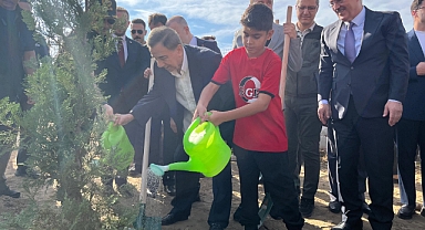Bursa'daki ilk dersi Vali Ayyıldız ve Orman Bölge Müdürü verdi