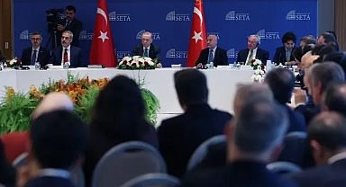 Erdoğan, ABD'li düşünce kuruluşlarıyla New York'ta buluştu