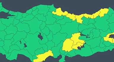 Meteoroloji'den 13 İle Sarı Kodlu Uyarı: Sıcaklıklar 6-12 Derece Düştü
