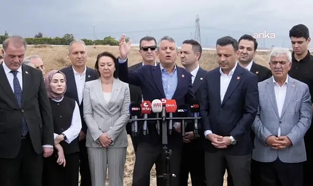 Özgür Özel: Trump-Erdoğan zirvesinde Gazze'nin G'si, Filistin'in F'si yok
