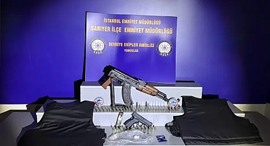 Sarıyer'de Polis Operasyonu: Kokain ve Kalaşnikof Ele Geçirildi