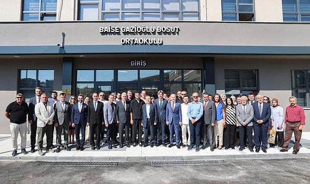 Vali Erol Ayyıldız'dan İnşaatı Tamamlanan Bosut Ortaokulu'na Ziyaret