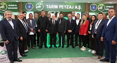 Bursa Büyükşehir Belediyesi AgroGreen Tarım Fuarı'nda Üreticilerle Buluştu