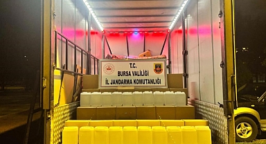 Bursa İznik'te Jandarmadan Kaçak Etil Alkol Operasyonu: Bin Litre Ele Geçirildi