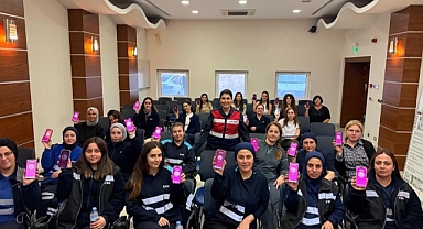 Bursa Jandarma'dan kadına şiddete karşı farkındalık çalışması